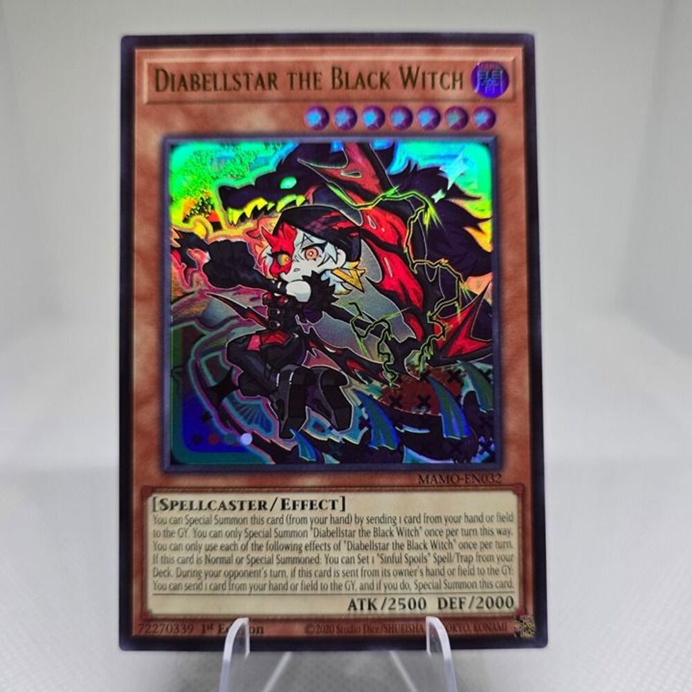 Diabellstar the Black Witch mamo-en032 YuGiOh Magnificent Monsters